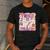 Trick Or Teach Retro Halloween Teacher Look Men's Casual T-Shirt Dark Grey