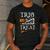 Trig Or Treat Shirt Halloween Math Teacher School College Men Women Kids Men's Casual T-Shirt Dark Grey