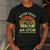 Never Trust An Atom Physics Jokes Science Teacher Men's Casual T-Shirt Dark Grey