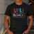 UFLI Queen Science Of Reading Literacy Teacher Appreciation Men's Casual T-Shirt Dark Grey