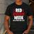 We Wear Red For Red Ribbon Week Awareness Mothers Teachers Men's Casual T-Shirt Dark Grey