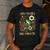Weird Teachers Build Character Frog Reading Book Librarian Men's Casual T-Shirt Dark Grey