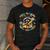 Weird Teachers Build Character Raccoon Colourful Floral Men's Casual T-Shirt Dark Grey