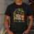Wild About Teaching Safari Jungle School Teacher Men's Casual T-Shirt Dark Grey