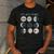 Women Science Teacher Moon Phases Scientist Back To School Men's Casual T-Shirt Dark Grey