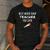 Wood Shop Teacher For Dad From Student Men's Casual T-Shirt Dark Grey
