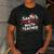 Xmas Lighting Santa's Favorite Math Teacher Christmas Men's Casual T-Shirt Dark Grey Xmas Lighting Santa's Favorite Math Teacher Christmas Men's Casual T-Shirt Dark Grey