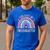 100th Day Of Kindergarten Teacher Kids 100 Days Smarter Men's Casual T-Shirt Royal Blue 100th Day Of Kindergarten Teacher Kids 100 Days Smarter Men's Casual T-Shirt Royal Blue