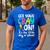 100th Day Of School Get Your Cray On Teacher Men's Casual T-Shirt Royal Blue 100th Day Of School Get Your Cray On Teacher Men's Casual T-Shirt Royal Blue
