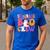 1st Grade Boo Crew Halloween First Grade Halloween Teacher Men's Casual T-Shirt Royal Blue 1st Grade Boo Crew Halloween First Grade Halloween Teacher Men's Casual T-Shirt Royal Blue