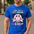 In My 1st Grade Era Smile Face Back To School Teacher Kid Men's Casual T-Shirt Royal Blue