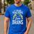 1st Grade Teachers Love Brains Shirt Halloween Teacher Men's Casual T-Shirt Royal Blue 1st Grade Teachers Love Brains Shirt Halloween Teacher Men's Casual T-Shirt Royal Blue