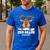 2nd Grade Teacher Christmas Second Grade Squad Reindeer Xmas For Men Women Kids Men's Casual T-Shirt Royal Blue