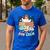 3rd Grade Boo Crew Third Grade Halloween Costume Teacher Kid Men's Casual T-Shirt Royal Blue