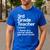 3rd Grade Teacher Definition Back To School First Day Men's Casual T-Shirt Royal Blue