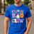 5th Grade Boo Crew Spooky Fifth Grade Halloween Teacher Men's Casual T-Shirt Royal Blue