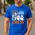 5th Grade Boo Crew Teachers Students Ghost Halloween Men's Casual T-Shirt Royal Blue