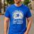 5th Grade Teacher By Day Witch By Night Halloween Men's Casual T-Shirt Royal Blue