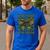 5th Grade Teacher Student Camo Bow Back To School Men's Casual T-Shirt Royal Blue