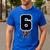 6 7 Matching Teachers Halloween Costume Gorilla Men's Casual T-Shirt Royal Blue 6 7 Matching Teachers Halloween Costume Gorilla Men's Casual T-Shirt Royal Blue