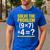 67 Meme Math Teacher School 6-7 Brain Rot Six Seven Men's Casual T-Shirt Royal Blue 67 Meme Math Teacher School 6-7 Brain Rot Six Seven Men's Casual T-Shirt Royal Blue