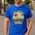 67 Meme Six Seven Bruh Retro Dabbing Teacher School Men's Casual T-Shirt Royal Blue