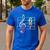 67 Music Meme Slang Six Seven Music Teacher Musician Men's Casual T-Shirt Royal Blue