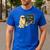 67 Teacher Halloween Skeleton Ghost Six Seven Meme Math Men's Casual T-Shirt Royal Blue