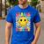 67th Day Of School Shirt 67 Days Smarter Teacher Boy Girls Men's Casual T-Shirt Royal Blue