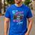 6th Grade Is My Jam Vintage 80s Boombox Teacher Student Men's Casual T-Shirt Royal Blue