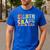 8th Grade Dream Team Teachers Boys Kids Retro Back To School Men's Casual T-Shirt Royal Blue 8th Grade Dream Team Teachers Boys Kids Retro Back To School Men's Casual T-Shirt Royal Blue