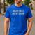 ABA SPED Teacher Coping Skills Walkie Calls Are My Cardio Men's Casual T-Shirt Royal Blue ABA SPED Teacher Coping Skills Walkie Calls Are My Cardio Men's Casual T-Shirt Royal Blue