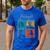 Abbott Elementary Colorful Pop Art Teachers TV Show Men's Casual T-Shirt Royal Blue Abbott Elementary Colorful Pop Art Teachers TV Show Men's Casual T-Shirt Royal Blue