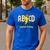 ABCD Highway To Spell Pencil Teacher & Student Font Me Men's Casual T-Shirt Royal Blue