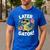 Alligator Later Gator Teacher Summer Last Day Fun Men's Casual T-Shirt Royal Blue