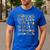 Alphabet Animals Back To School Pre-K Kindergarten Teacher Men's Casual T-Shirt Royal Blue Alphabet Animals Back To School Pre-K Kindergarten Teacher Men's Casual T-Shirt Royal Blue