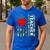 American Flag Camouflage Teacher Patriotic 4th Of July Men's Casual T-Shirt Royal Blue American Flag Camouflage Teacher Patriotic 4th Of July Men's Casual T-Shirt Royal Blue