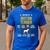 Anatomy Of Boston Terrier Dog Lover Men's Casual T-Shirt Royal Blue