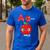 A Is For Apple Pre-K Kindergarten Teacher Student Men's Casual T-Shirt Royal Blue A Is For Apple Pre-K Kindergarten Teacher Student Men's Casual T-Shirt Royal Blue
