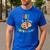 Art Is My Superpower Art Teacher Men's Casual T-Shirt Royal Blue