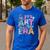 In My Art Teacher Era Teaching Future Artist Back To School Men's Casual T-Shirt Royal Blue