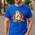 Art Teacher Painting Brushes Retro Pumpkin Ghost Artist Men's Casual T-Shirt Royal Blue Art Teacher Painting Brushes Retro Pumpkin Ghost Artist Men's Casual T-Shirt Royal Blue