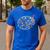 Art Teacher Pumpkin Scary Halloween Costume Men Women Men's Casual T-Shirt Royal Blue