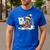 Artist Gingerbread Painter Art Teacher Student Christmas Men's Casual T-Shirt Royal Blue Artist Gingerbread Painter Art Teacher Student Christmas Men's Casual T-Shirt Royal Blue