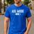 ASL Mode Sign Language Deaf ASL Teacher Men's Casual T-Shirt Royal Blue ASL Mode Sign Language Deaf ASL Teacher Men's Casual T-Shirt Royal Blue