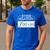 Avoid Negativity Math Teacher Men's Casual T-Shirt Royal Blue