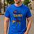 This Is My Awesome Teacher Costume Halloween Witch Men's Casual T-Shirt Royal Blue