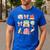 Back To School Coquette Teacher Women Girl Kindergarten PreK Men's Casual T-Shirt Royal Blue
