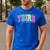 Back To School Neon Checkered Third Grade Colorful Teacher Men's Casual T-Shirt Royal Blue Back To School Neon Checkered Third Grade Colorful Teacher Men's Casual T-Shirt Royal Blue