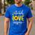 Back To School Teach Love And Inspire Teacher Sunflower Men's Casual T-Shirt Royal Blue Back To School Teach Love And Inspire Teacher Sunflower Men's Casual T-Shirt Royal Blue